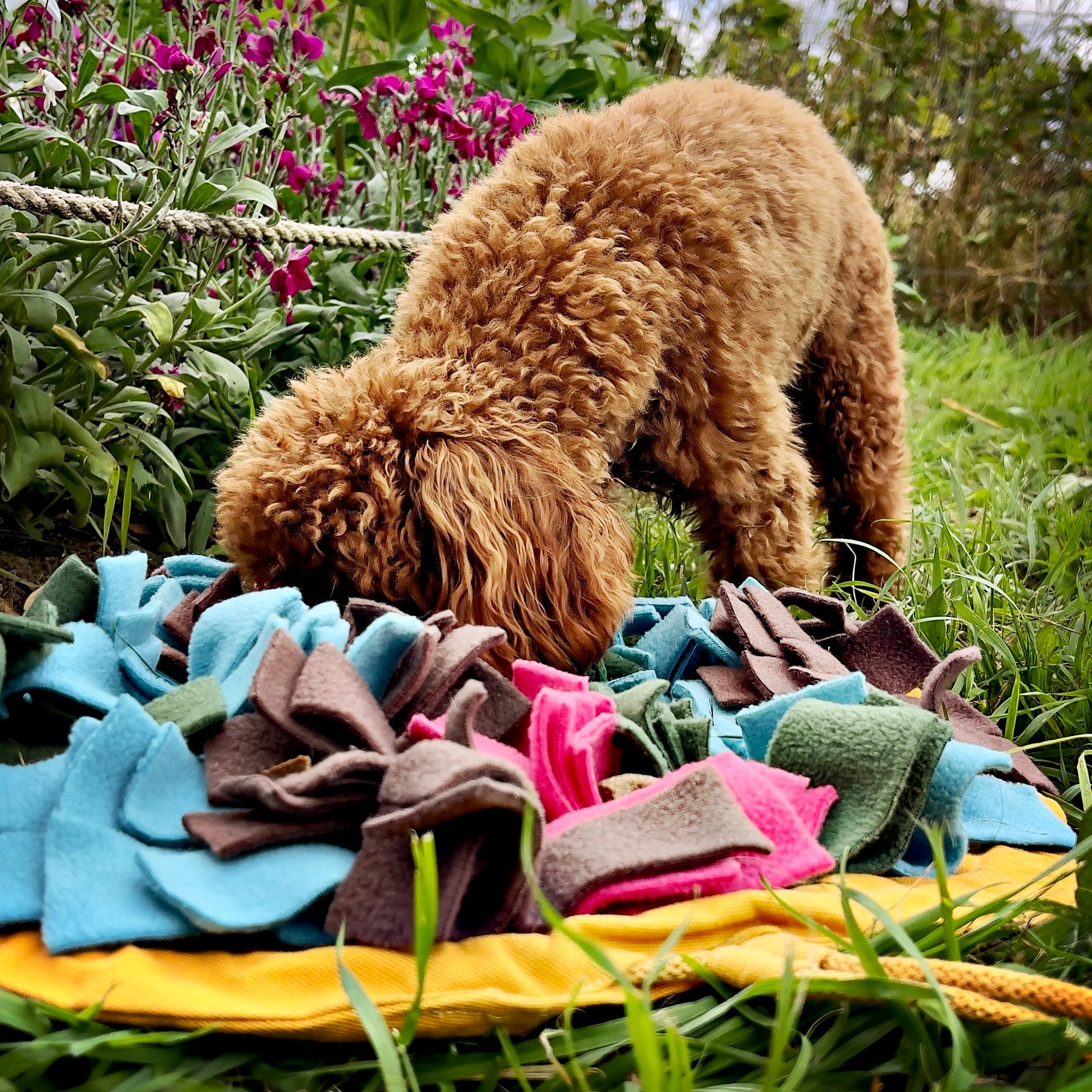 SNUFFLE MAT ACTIVITY DOG TOYS - help your dog with separation anxiety