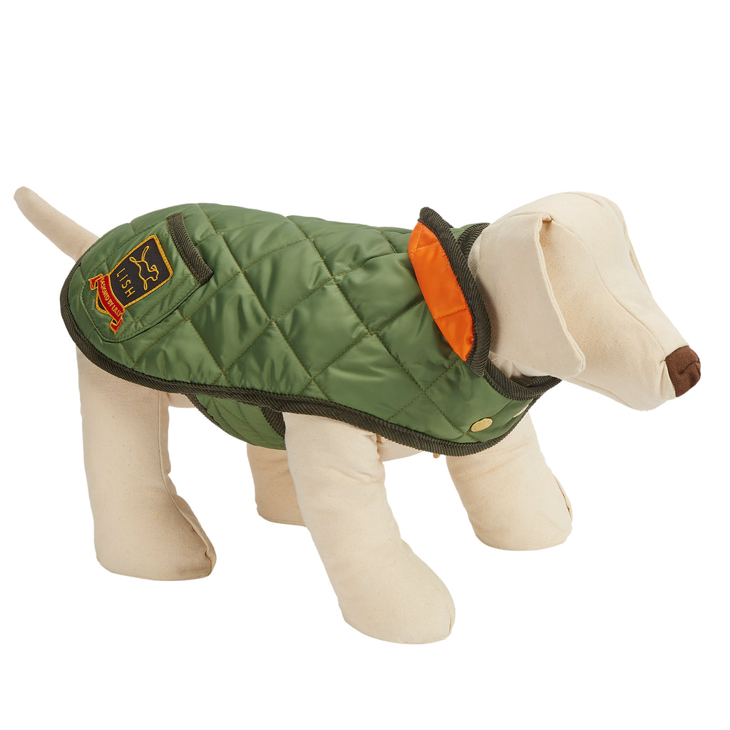 MA 1 bomber jacket for dogs by luxury petwear british sustainable brand LISH 